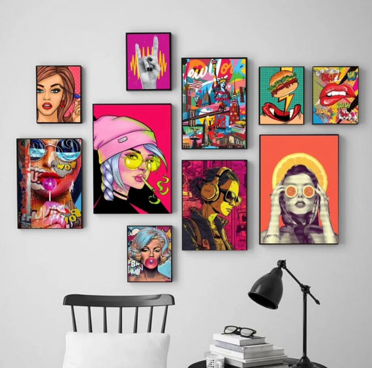 Colorful Girly Frames