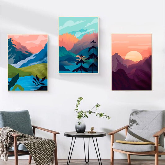 Sunset Wall Art