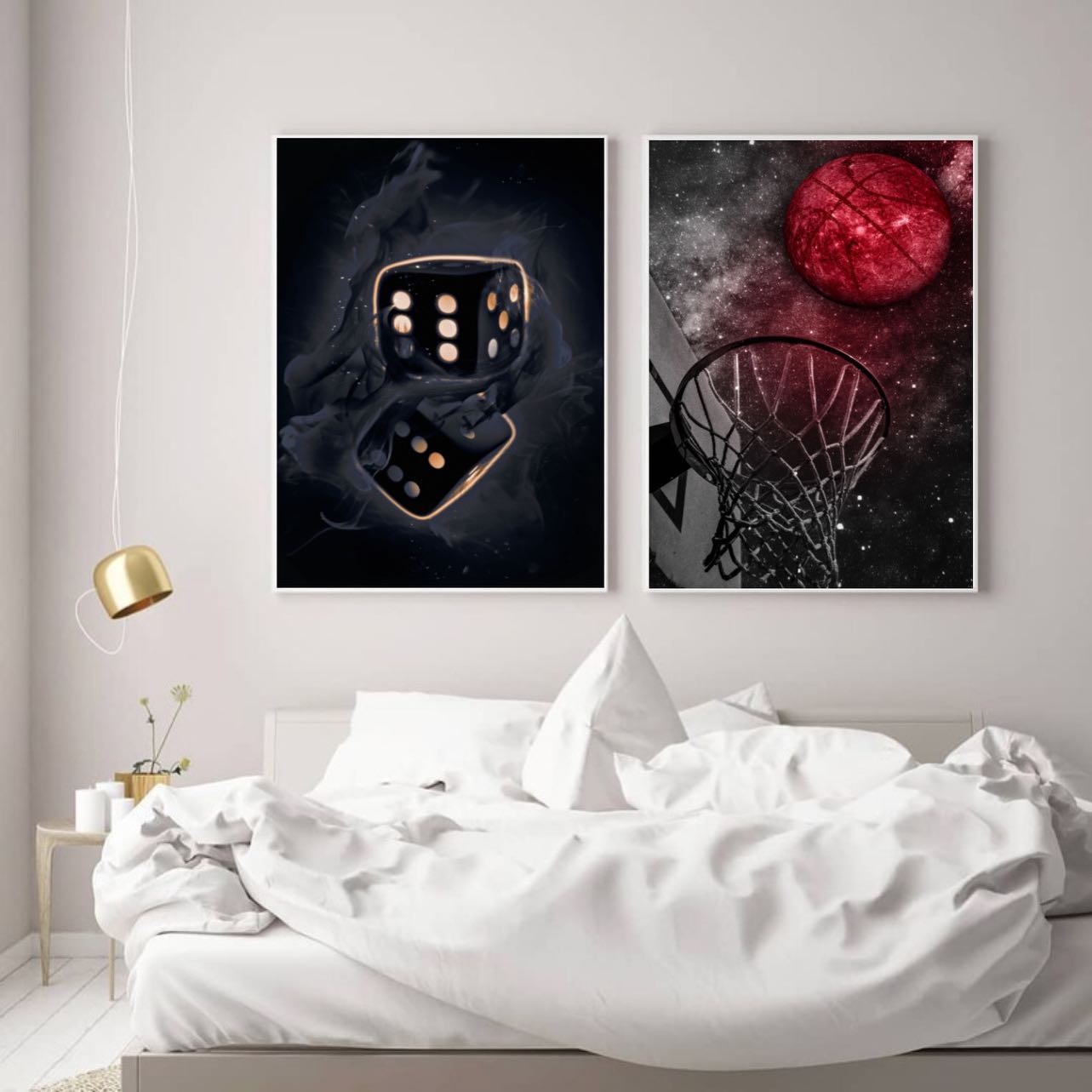 Black Gaming Wall Frames