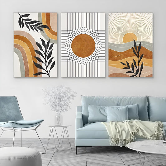 Abstract Sunset Wall Art